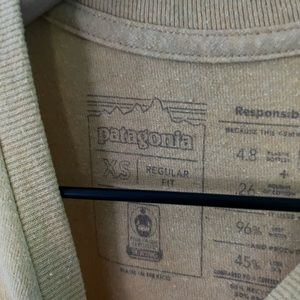 Hardly worn yellow Patagonia shirt. Very nice fabric too.
